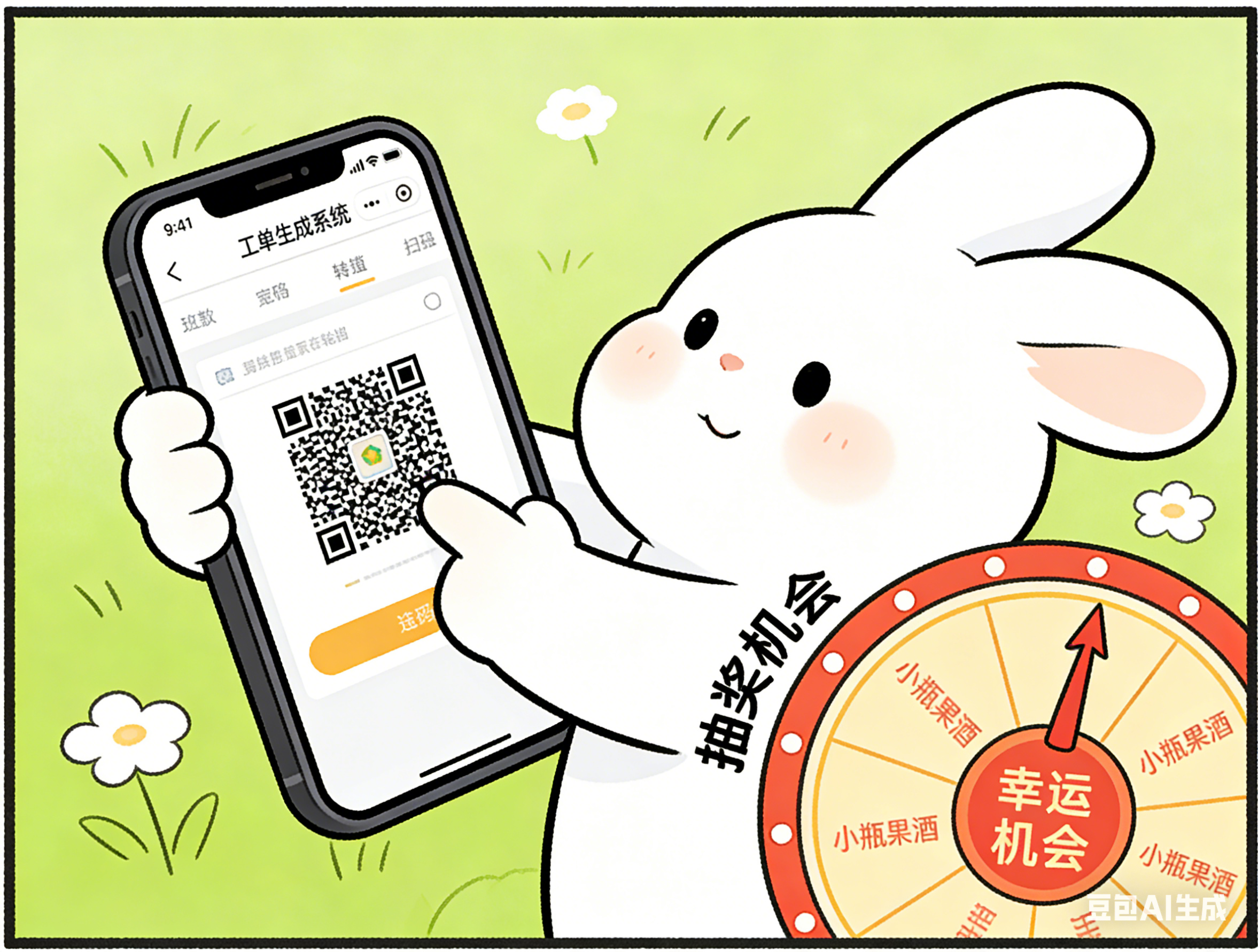 工單系統與抽獎